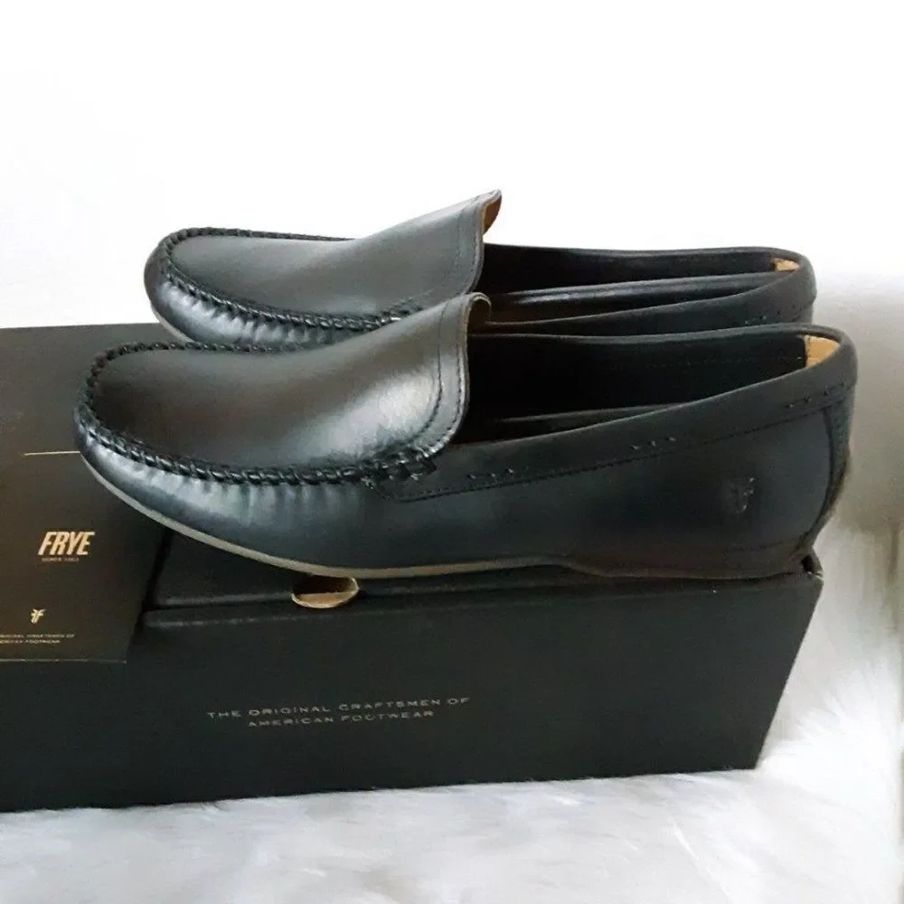 Frye Men's Loafer Boat Dress Shoes size 8.5D